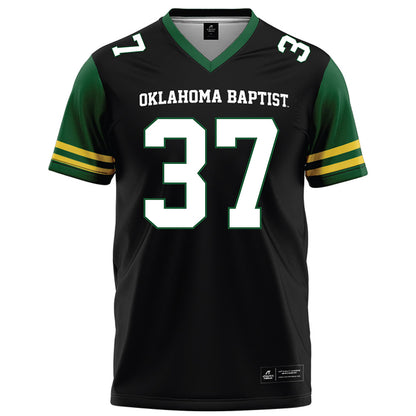 OKBU - NCAA Football : Brady Brewer - Black Football Jersey-0