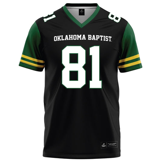 OKBU - NCAA Football : Kaden Morey - Black Football Jersey-0
