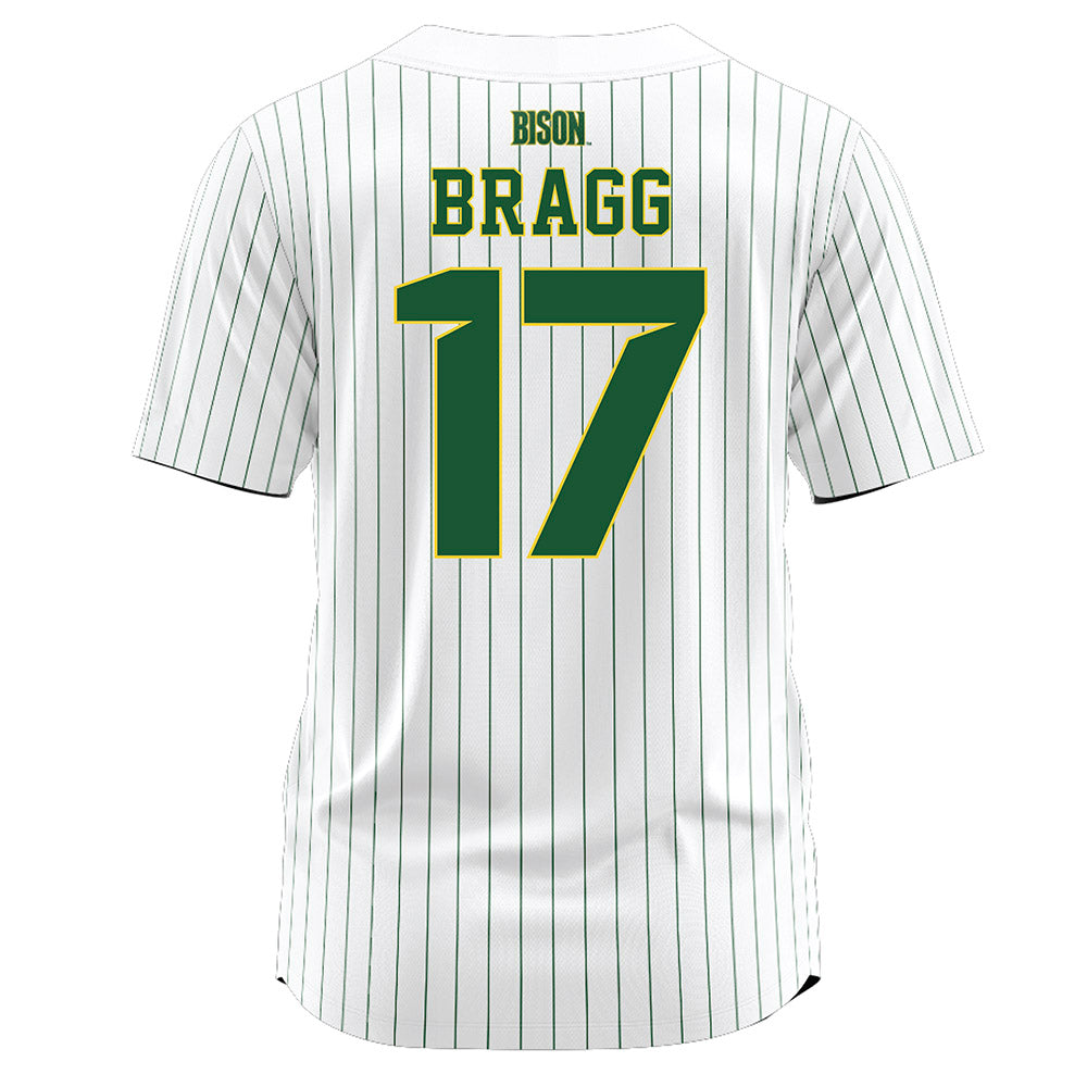 OKBU - NCAA Softball : Payton Bragg - White Pinstripe Jersey-1