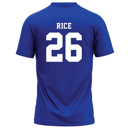 Hampton - NCAA Football : Caden Rice - Blue Football Jersey-1