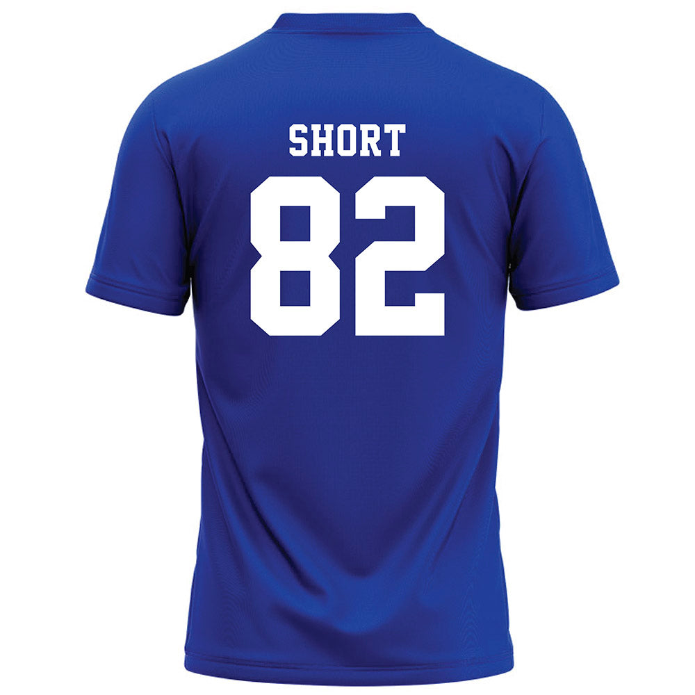Hampton - NCAA Football : Damon Short - Blue Football Jersey-1