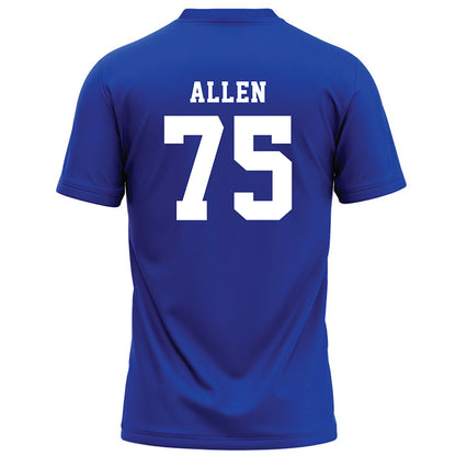 Hampton - NCAA Football : Omari Allen - Blue Football Jersey-1