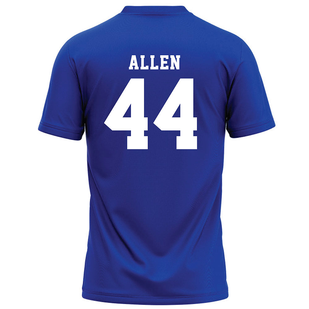 Hampton - NCAA Football : CJ Allen - Blue Football Jersey-1