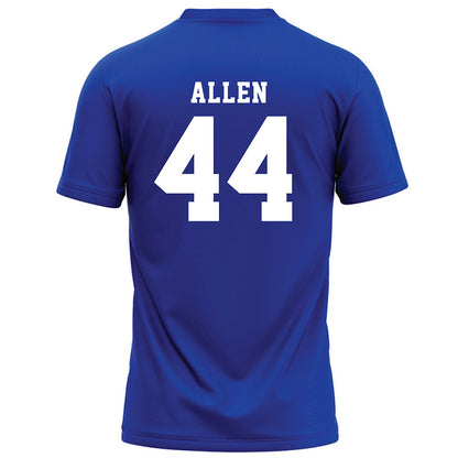 Hampton - NCAA Football : CJ Allen - Blue Football Jersey-1