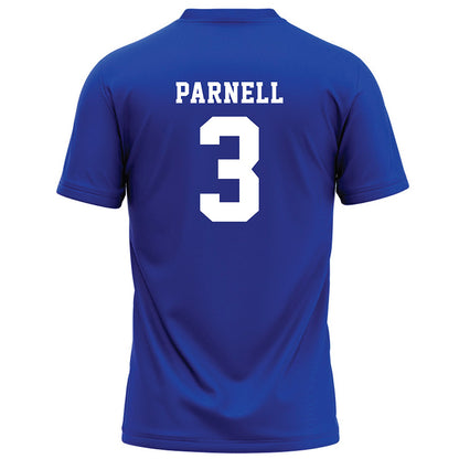 Hampton - NCAA Football : Brandon Parnell - Blue Football Jersey-1