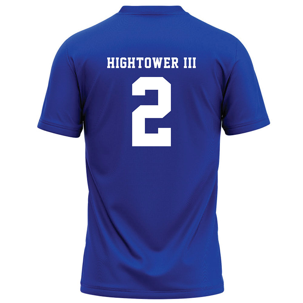 Hampton - NCAA Football : Anthony Hightower III - Blue Football Jersey-1