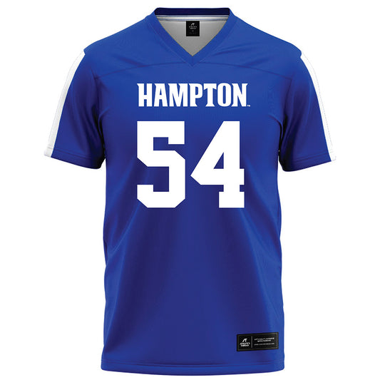 Hampton - NCAA Football : Alexander Labenow - Blue Football Jersey-0
