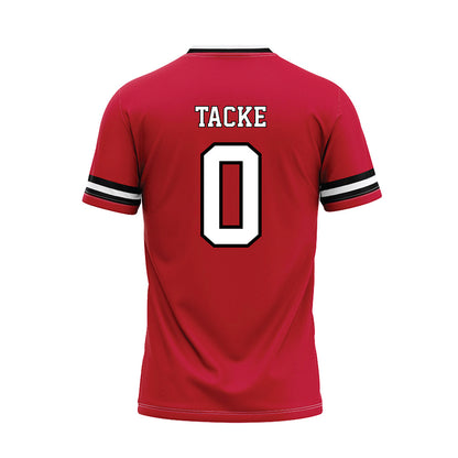 Utah - NCAA Softball : Brooke Tacke - Red Baseball Jersey-1