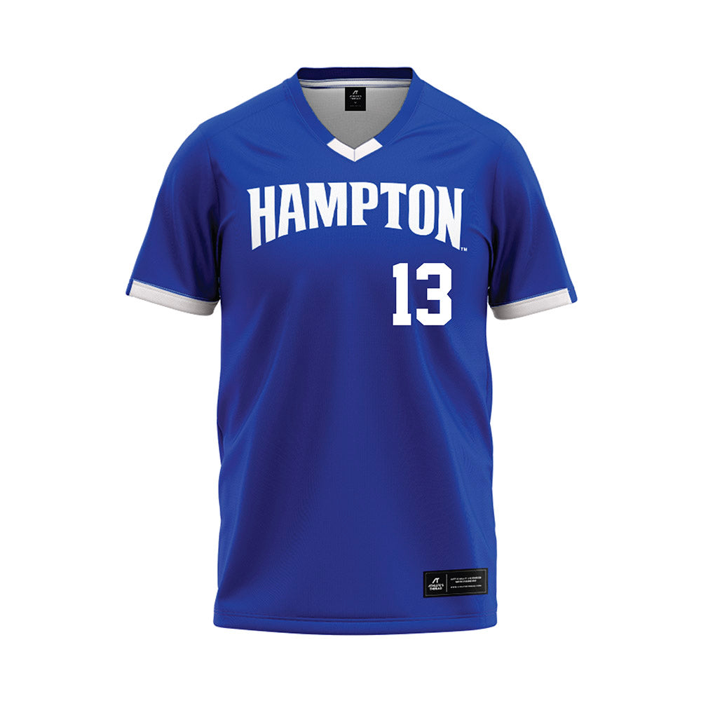 Hampton - NCAA Softball : Violet Salazar - Baseball Jersey-0