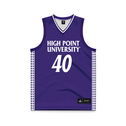 High Point - NCAA Women's Basketball : Kelsey Miller - Purple Basketball Jersey-0