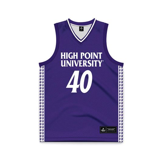 High Point - NCAA Women's Basketball : Kelsey Miller - Purple Basketball Jersey-0