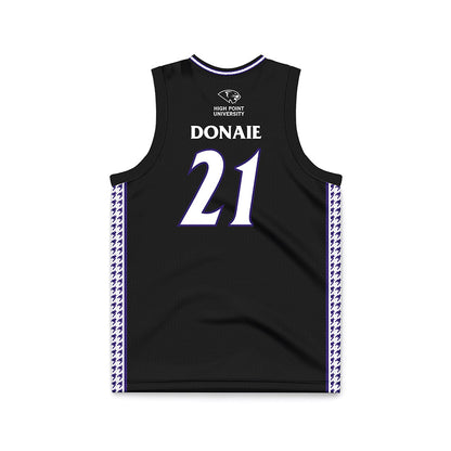 High Point - NCAA Women's Basketball : Sky Donaie - Black Basketball Jersey-1