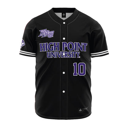 High Point - NCAA Baseball : Seojun Oh - Black Jersey-0