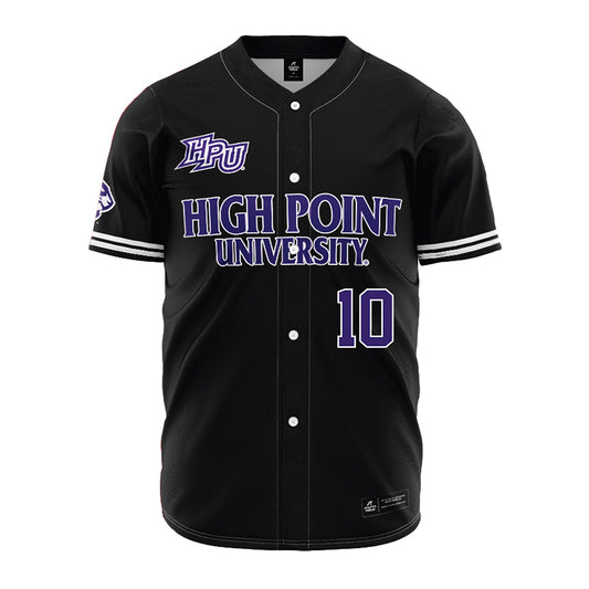 High Point - NCAA Baseball : Seojun Oh - Black Jersey-0
