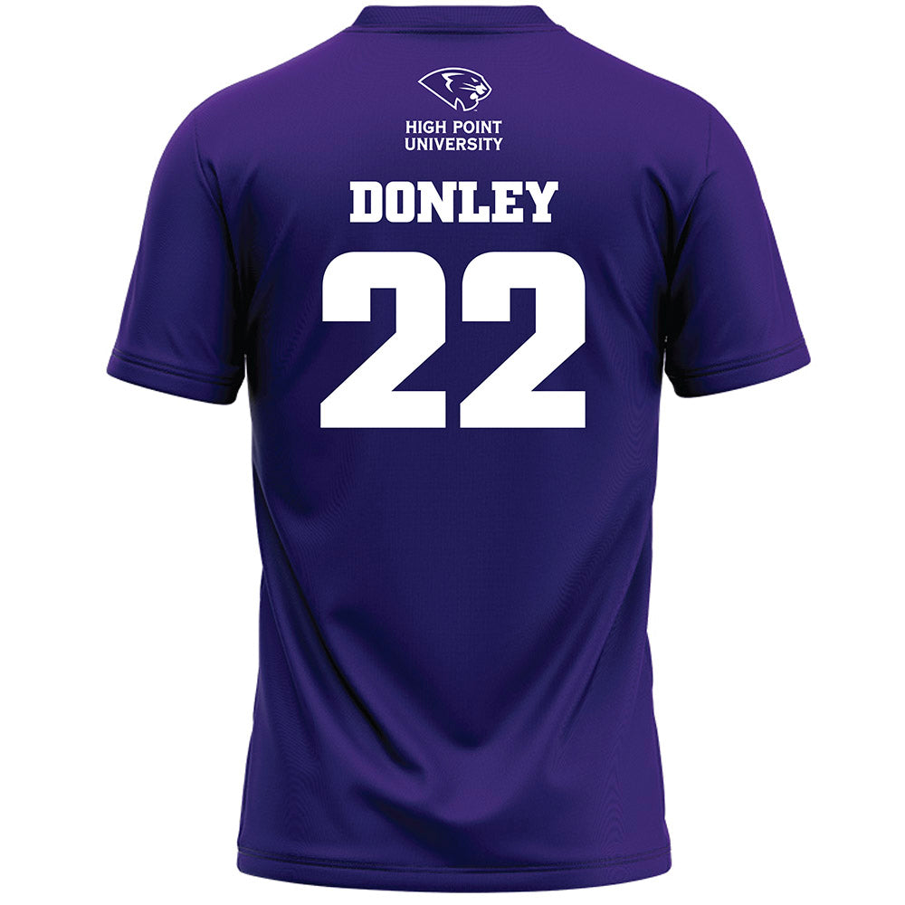 High Point - NCAA Women's Lacrosse : Jaidyn Donley - Purple Lacrosse Jersey -1