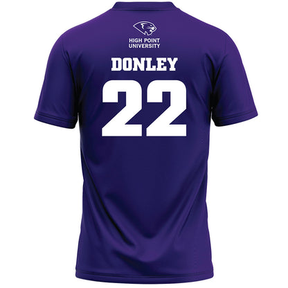 High Point - NCAA Women's Lacrosse : Jaidyn Donley - Purple Lacrosse Jersey -1