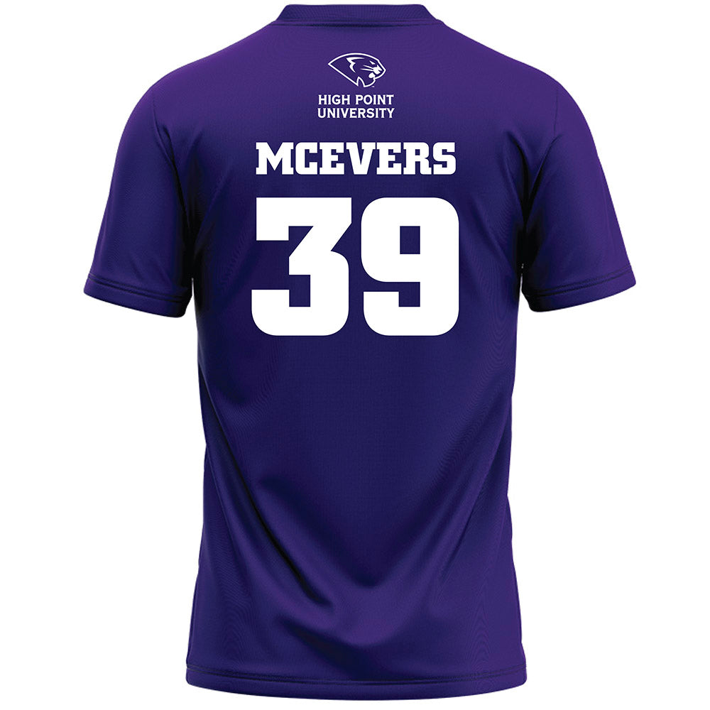 High Point - NCAA Women's Lacrosse : Addison Mcevers - Purple Lacrosse Jersey -1