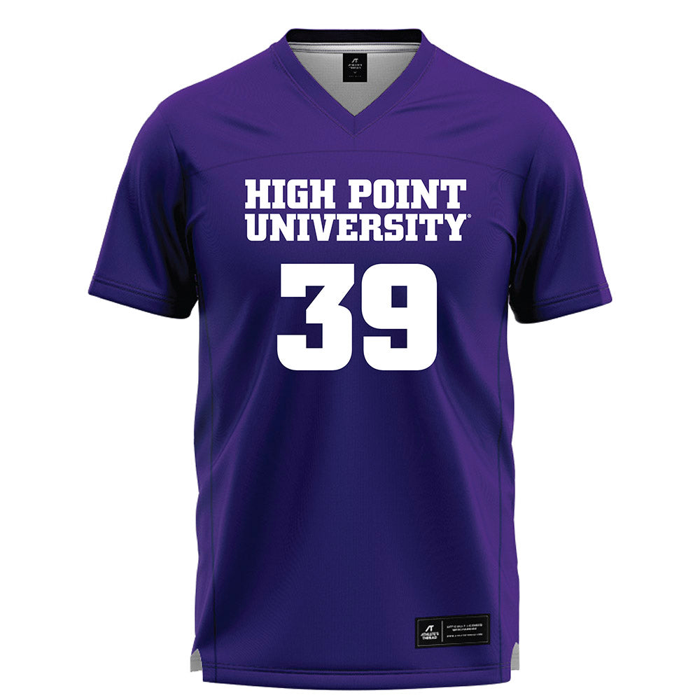 High Point - NCAA Women's Lacrosse : Addison Mcevers - Purple Lacrosse Jersey -0