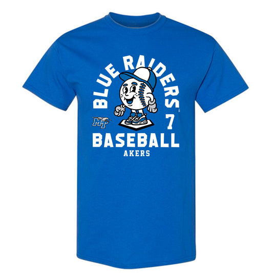 MTSU - NCAA Baseball : Layne Akers - Fashion Shersey T-Shirt