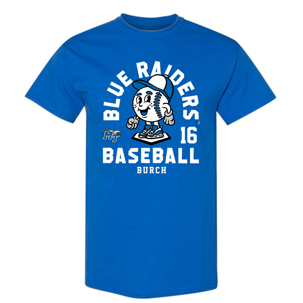 MTSU - NCAA Baseball : Landen Burch - Fashion Shersey T-Shirt-0