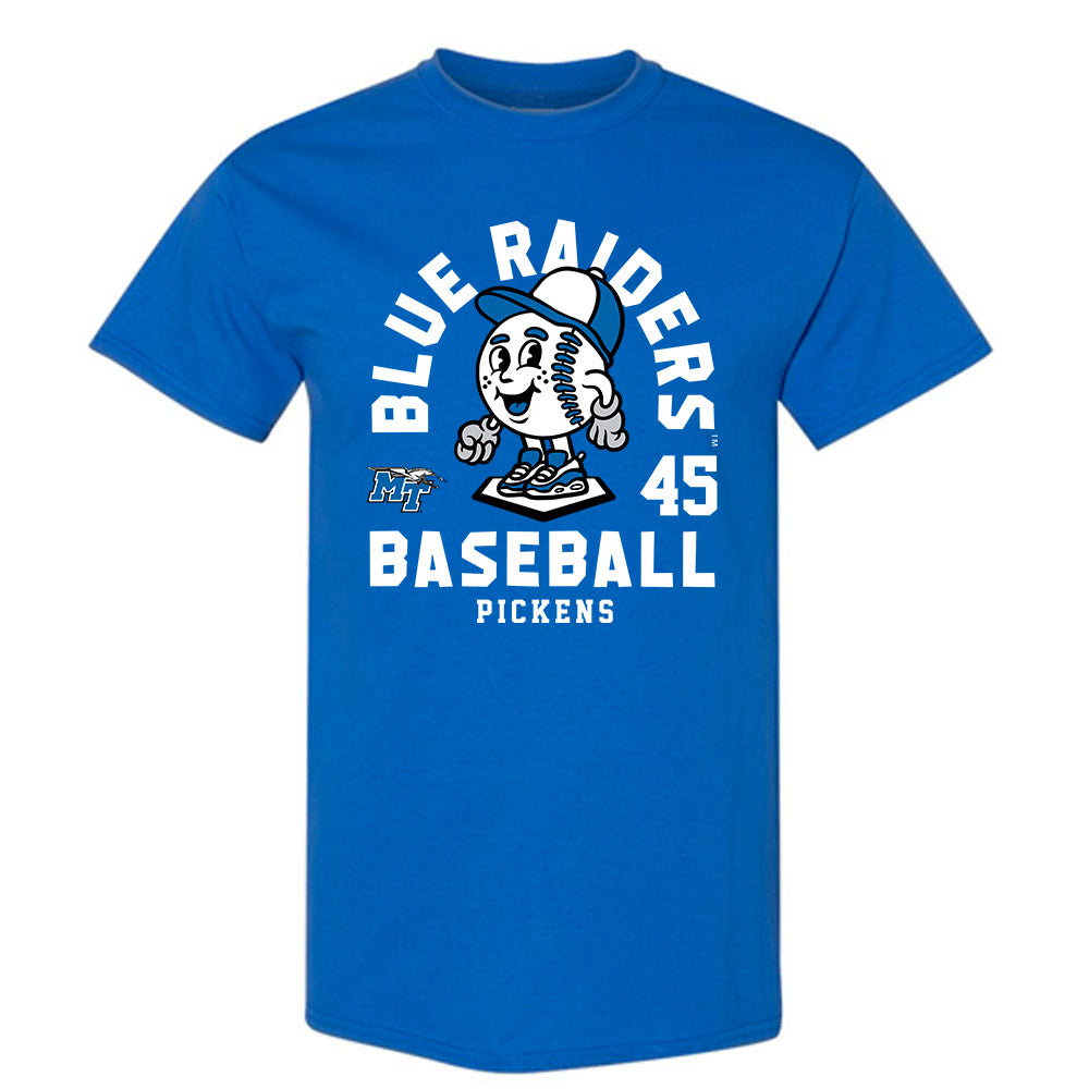 MTSU - NCAA Baseball : John Michael Pickens - Fashion Shersey T-Shirt-0