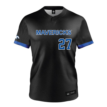Texas Arlington - NCAA Softball : Madi McDonnell - Black Jersey-0
