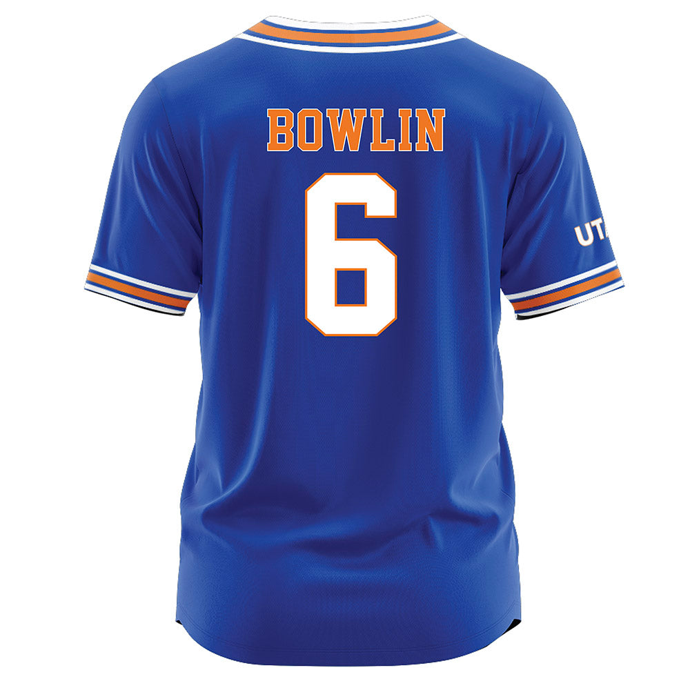 Texas Arlington - NCAA Softball : Kynlee Bowlin - Blue Jersey-1