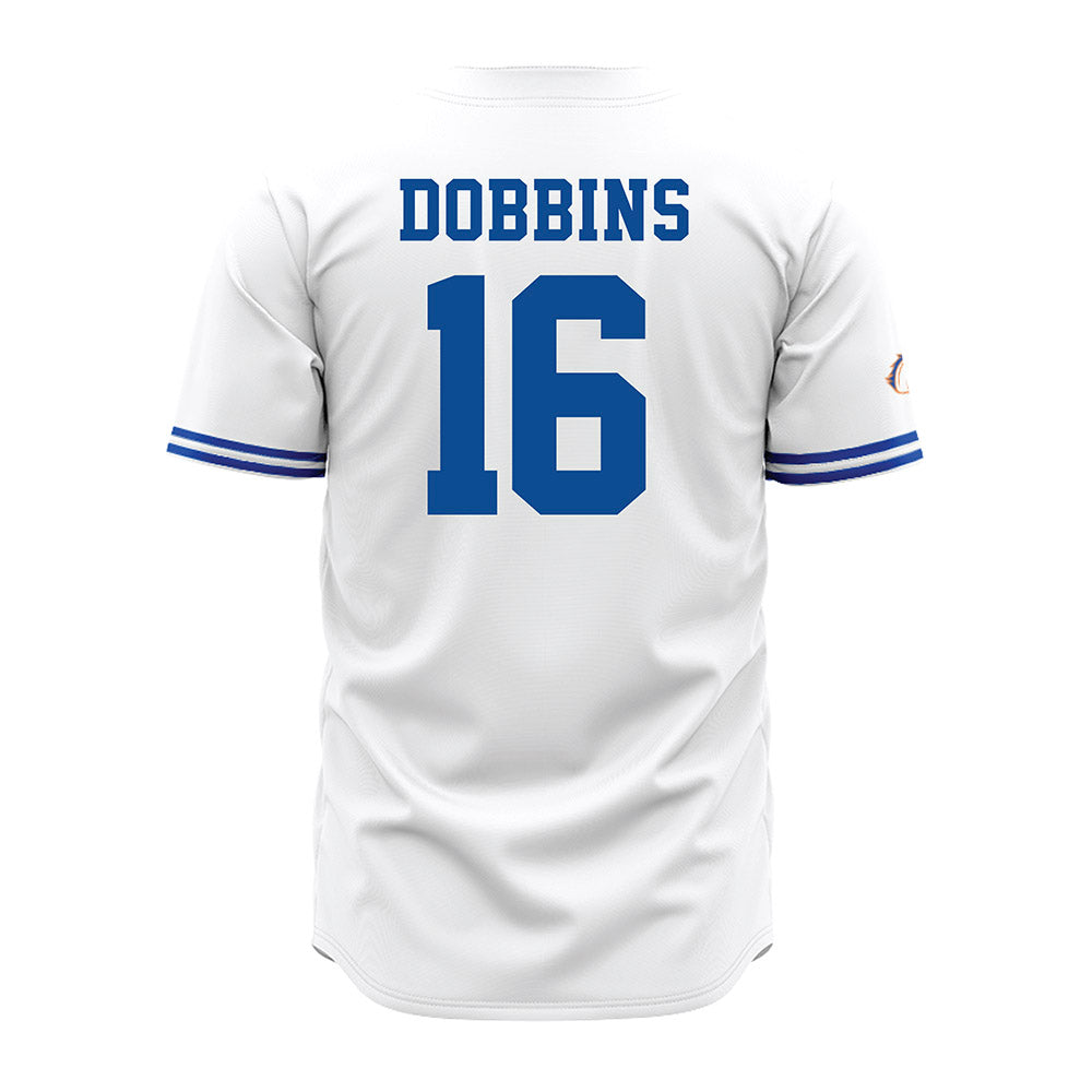 Texas Arlington - NCAA Baseball : Michael Dobbins - White Jersey-1