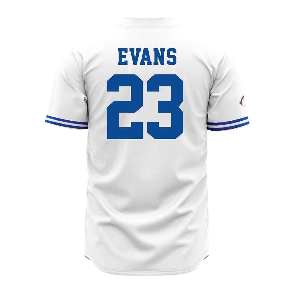 Texas Arlington - NCAA Baseball : Zach Evans - White Jersey-1