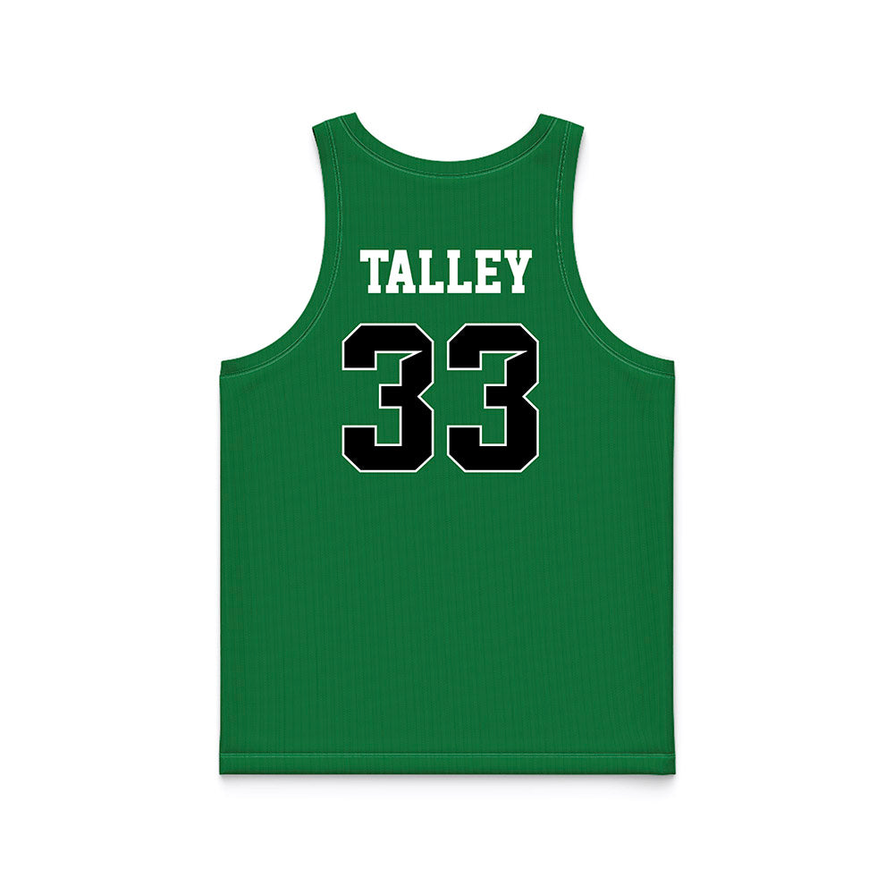 North Texas - NCAA Women's Basketball : Jaelyn Talley - Green Basketball Jersey