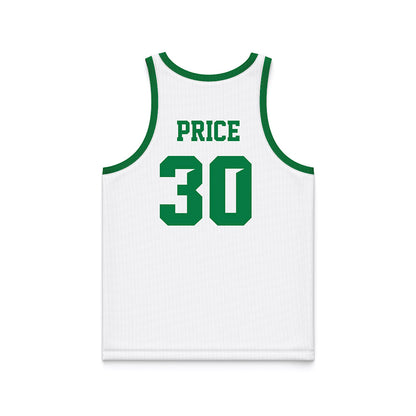 North Texas - NCAA Women's Basketball : Chania Price - White Basketball Jersey
