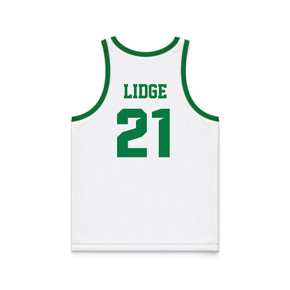 North Texas - NCAA Women's Basketball : Tionna Lidge - White Basketball Jersey-1