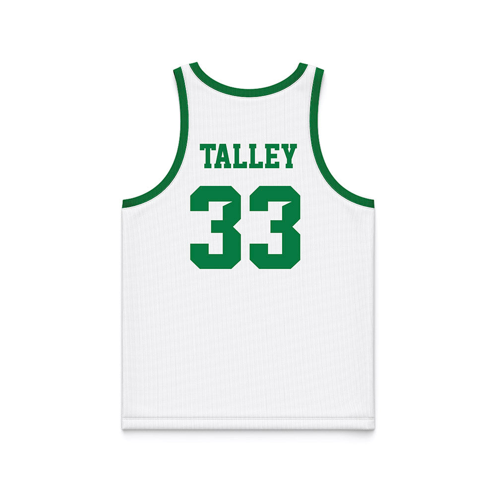 North Texas - NCAA Women's Basketball : Jaelyn Talley - White Basketball Jersey