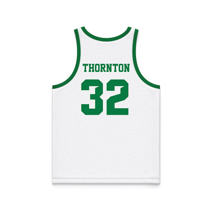 North Texas - NCAA Women's Basketball : Shelby Thornton - White Basketball Jersey-1