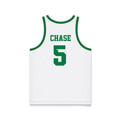 North Texas - NCAA Women's Basketball : Mekhia Chase - White Basketball Jersey-1