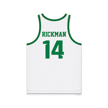 North Texas - NCAA Women's Basketball : Allison Rickman - White Basketball Jersey-1