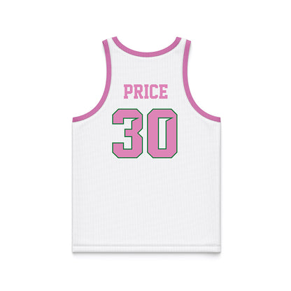 North Texas - NCAA Women's Basketball : Chania Price - Pink Basketball Jersey