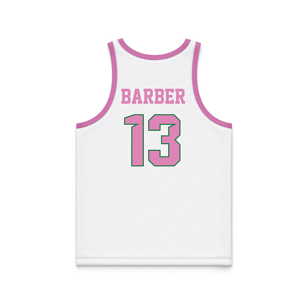 North Texas - NCAA Women's Basketball : KaMyra Barber - Pink Basketball Jersey-1