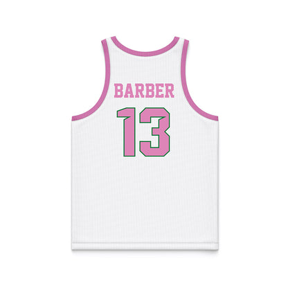North Texas - NCAA Women's Basketball : KaMyra Barber - Pink Basketball Jersey-1