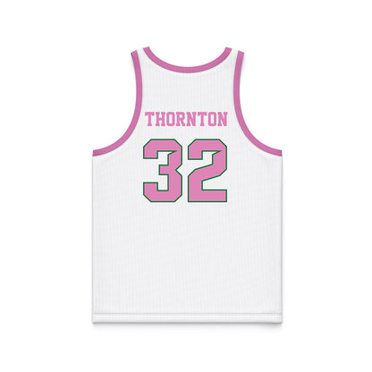 North Texas - NCAA Women's Basketball : Shelby Thornton - Pink Basketball Jersey-1