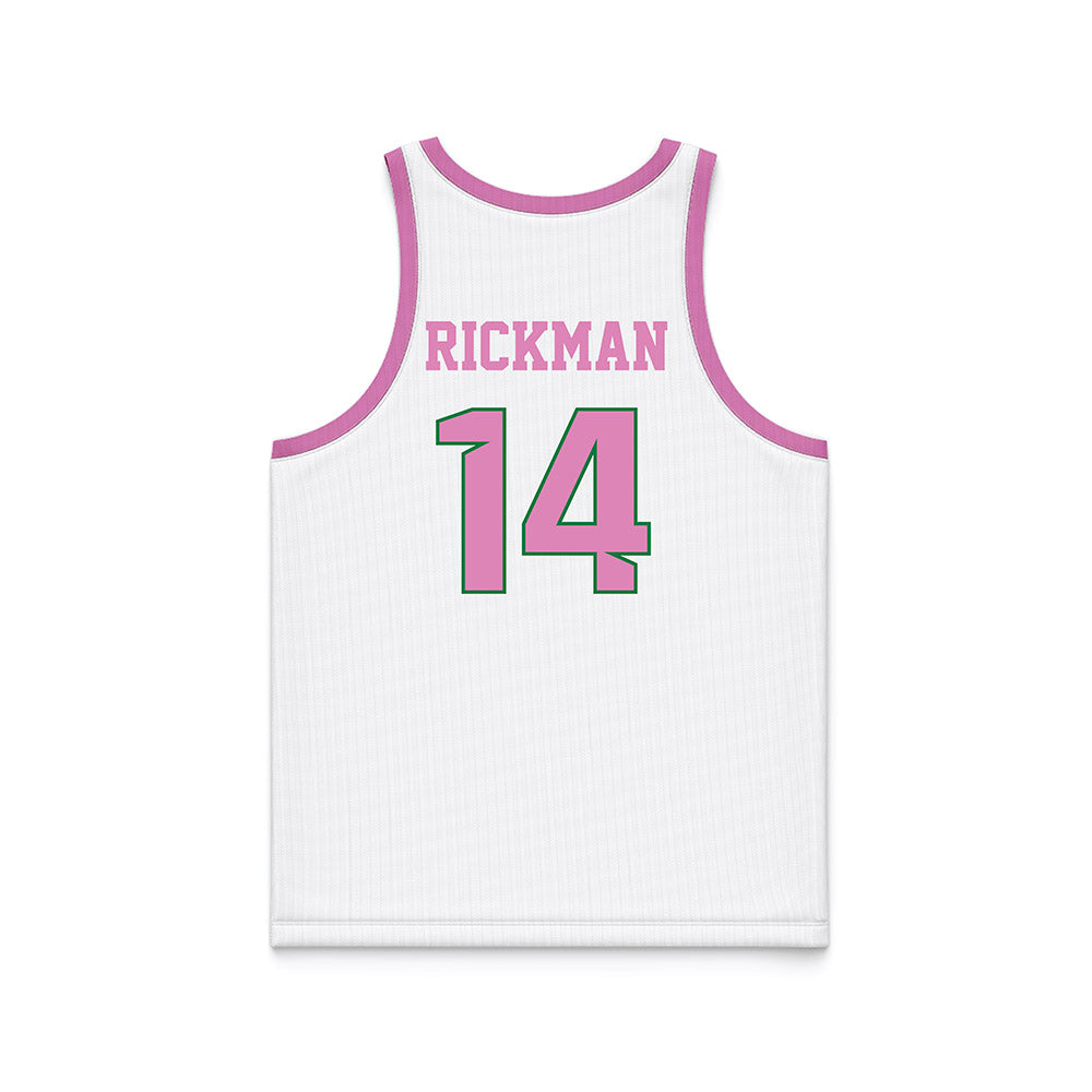 North Texas - NCAA Women's Basketball : Allison Rickman - Pink Basketball Jersey-1