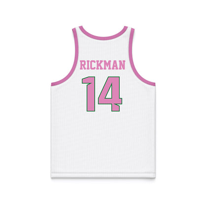 North Texas - NCAA Women's Basketball : Allison Rickman - Pink Basketball Jersey-1