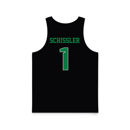 North Texas - NCAA Women's Basketball : Andi Schissler - Black Basketball Jersey-1