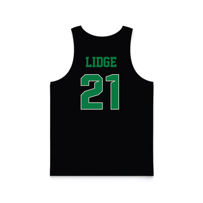 North Texas - NCAA Women's Basketball : Tionna Lidge - Black Basketball Jersey-1