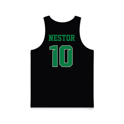 North Texas - NCAA Women's Basketball : Megan Nestor - Black Basketball Jersey-1