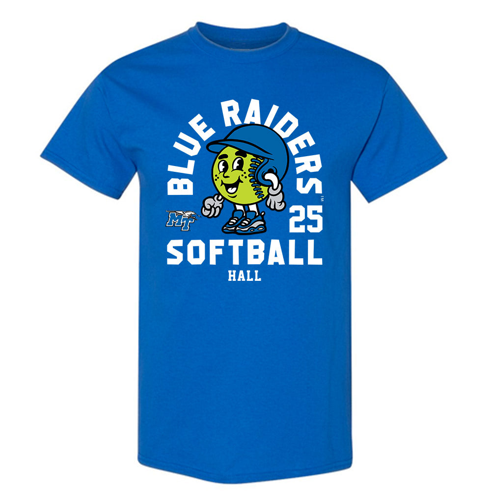 MTSU - NCAA Softball : Ansley Hall - Fashion Shersey T-Shirt-0