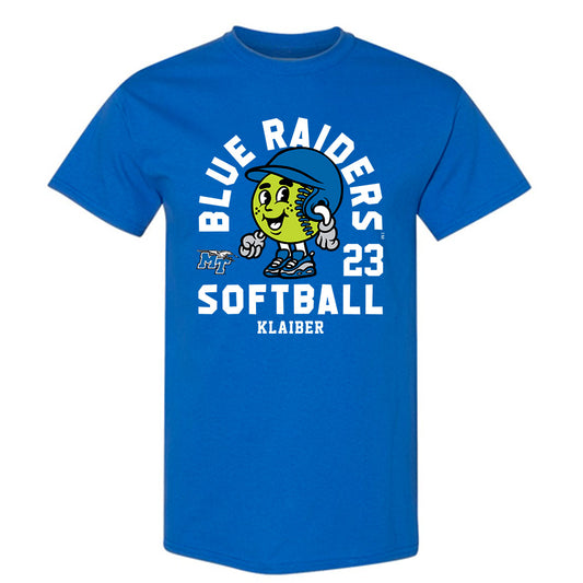 MTSU - NCAA Softball : Halle Klaiber - Fashion Shersey T-Shirt-0
