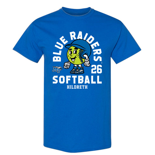 MTSU - NCAA Softball : Elle Hildreth - Fashion Shersey T-Shirt-0
