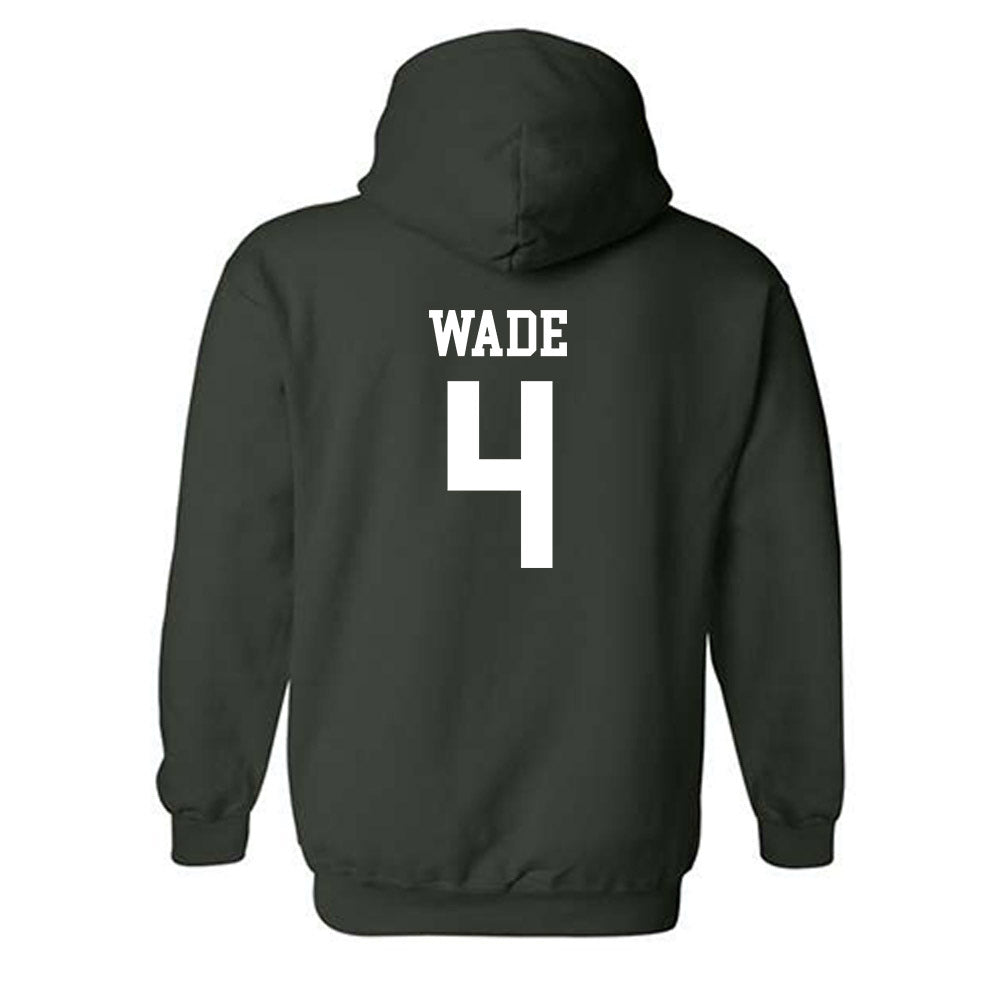 Hawaii - NCAA Men's Volleyball : Kainoa Wade - Sports Shersey Hooded Sweatshirt-1