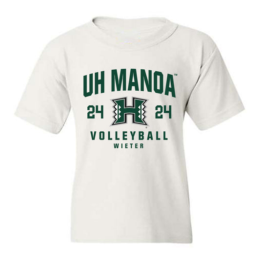 Hawaii - NCAA Men's Volleyball : Clay Wieter - Classic Fashion Shersey Youth T-Shirt-0